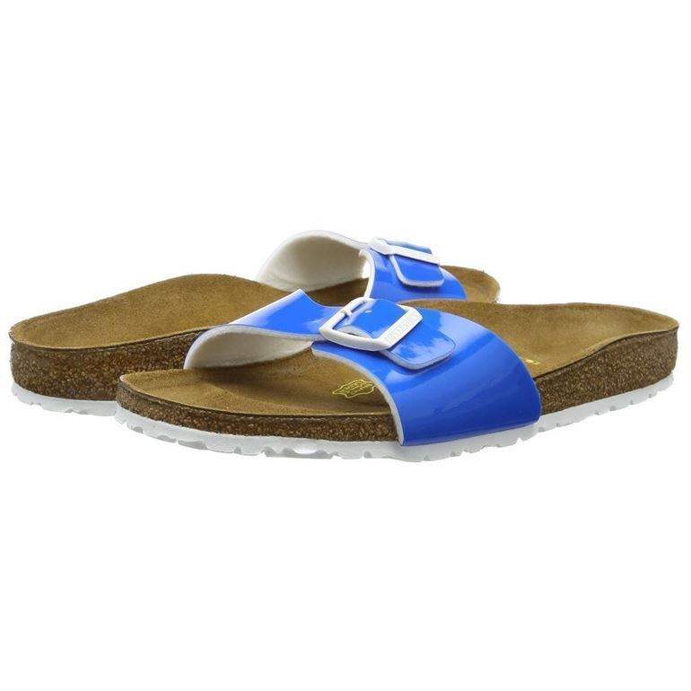 Birkenstock femme madrid bleu1385812_4 sur voshoes.com