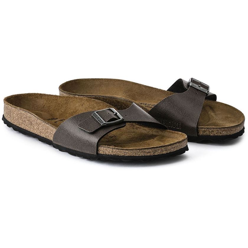 Birkenstock femme madrid marron1385814_3 sur voshoes.com