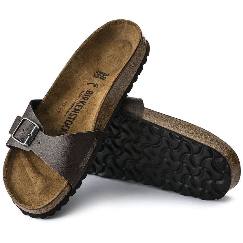 Birkenstock femme madrid marron1385814_6 sur voshoes.com