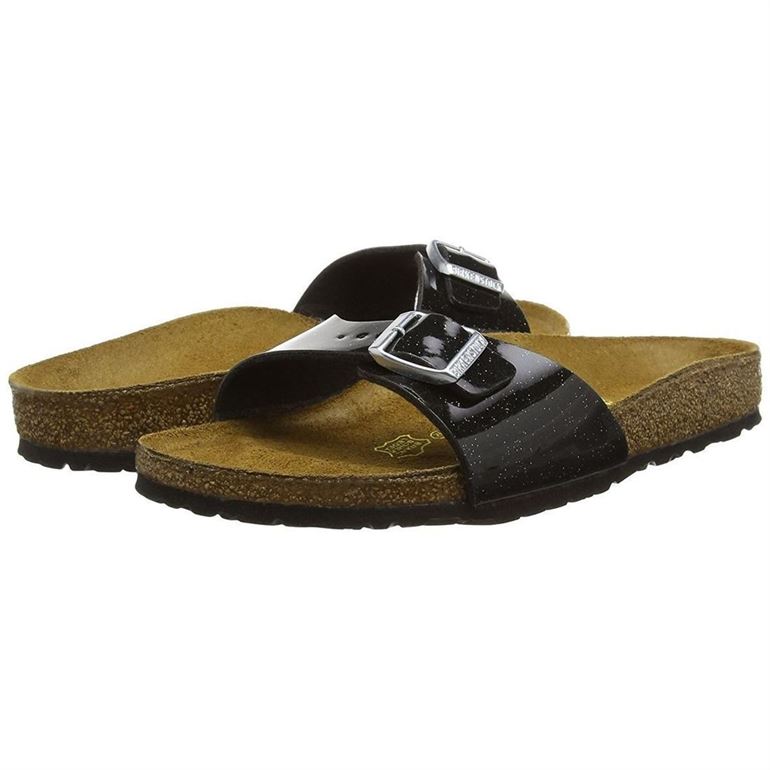 Birkenstock femme madrid noir1385815_4 sur voshoes.com