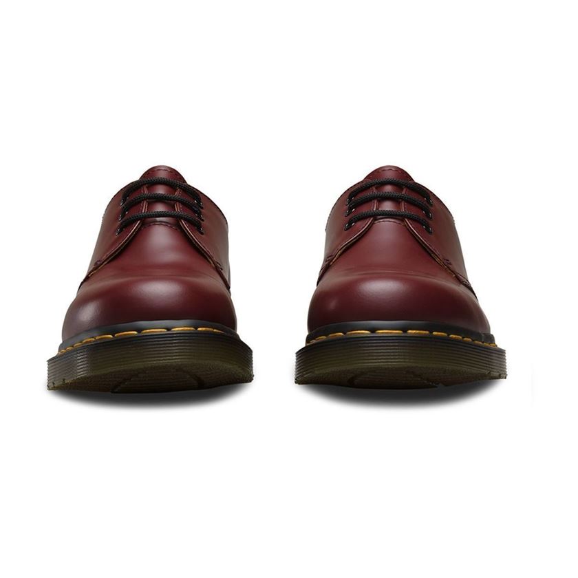 Dr martens femme 1461 rouge1386102_4 sur voshoes.com