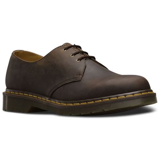 Dr martens femme 1461 marron1386111_2 sur voshoes.com