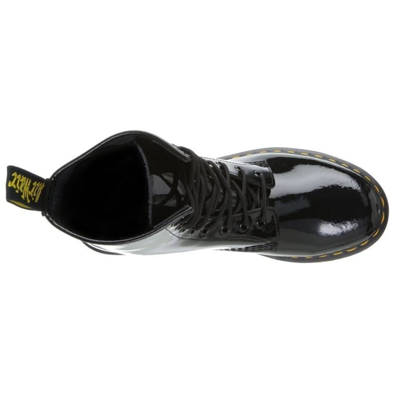 Dr martens femme 1460 w noir1386202_6 sur voshoes.com