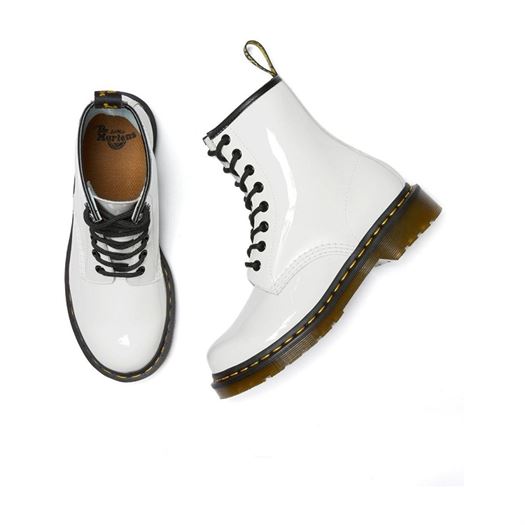 Dr martens femme 1460 w blanc1386206_5 sur voshoes.com