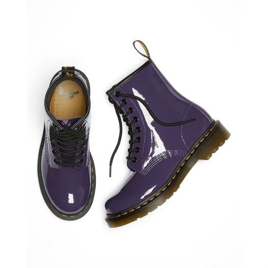 Dr martens femme 1460 w violet1386207_4 sur voshoes.com