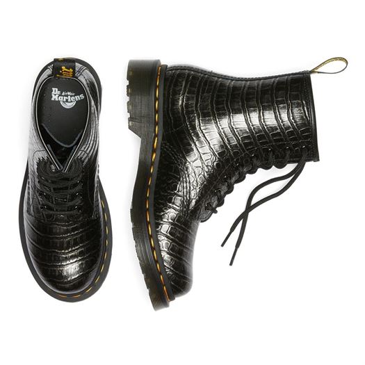 Dr martens femme 1460 w noir1386208_5 sur voshoes.com