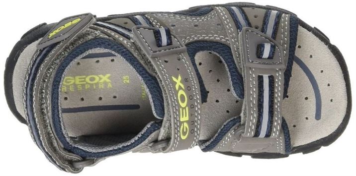 Geox fille strada gris1389502_5 sur voshoes.com