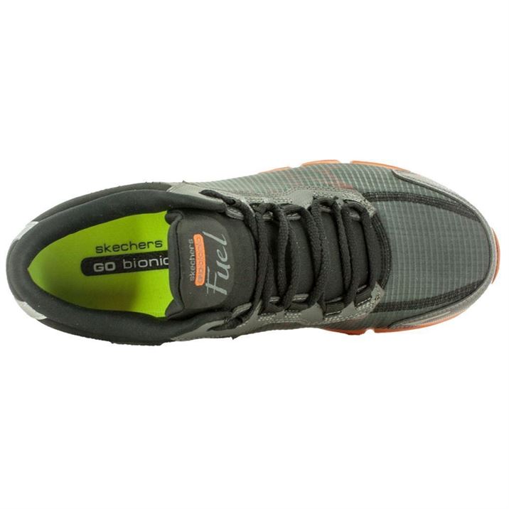 Skechers homme go bionic fuel gris1391101_6 sur voshoes.com