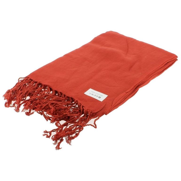 femme Four inexistant femme pashmina rouge