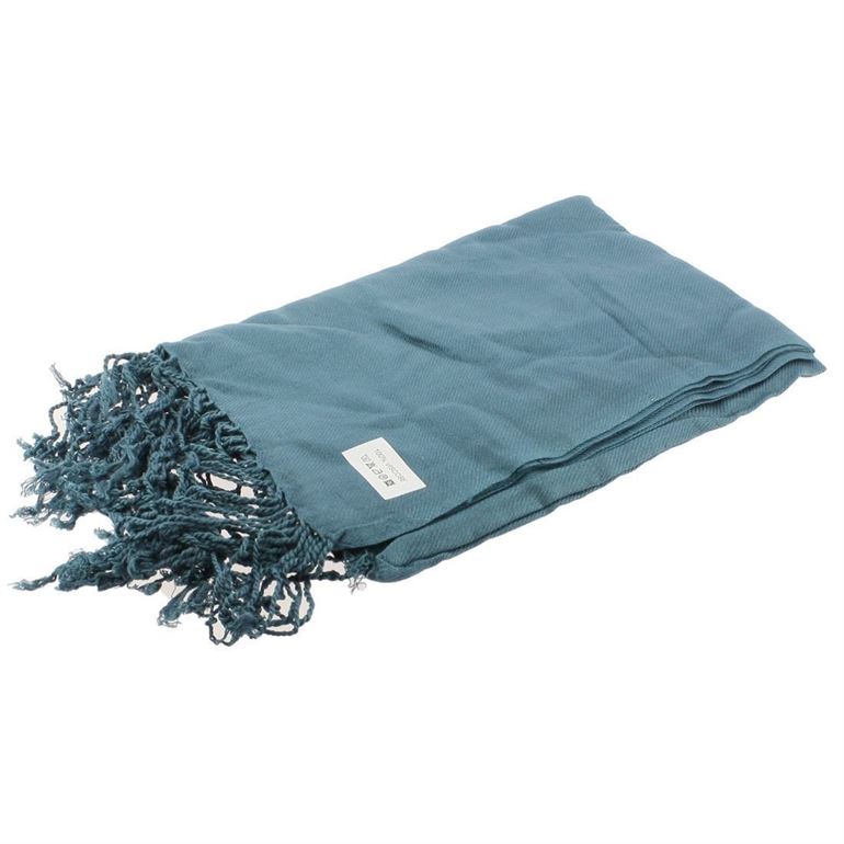 femme Four inexistant femme pashmina bleu