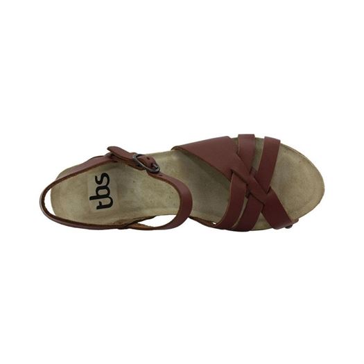 Tbs femme onyxis rouge1403302_3 sur voshoes.com