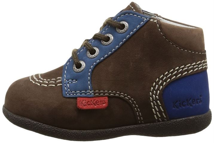 Kickers garcon babystan marron1403901_3 sur voshoes.com