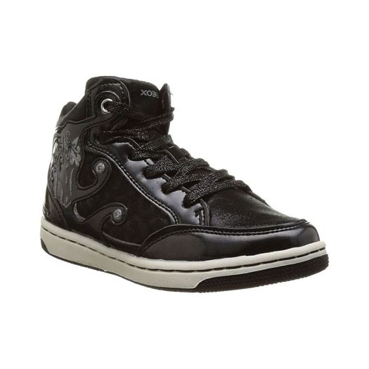 Geox fille jr creamy noir1409801_2 sur voshoes.com