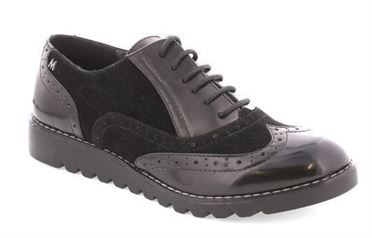 Chaussures a lacets femme Maria mare 61072 noir VoShoes
