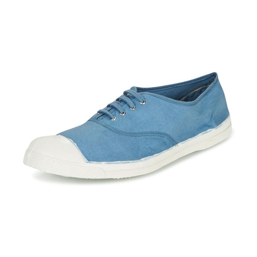 Bensimon homme tennis lacet bleu1425701_2 sur voshoes.com