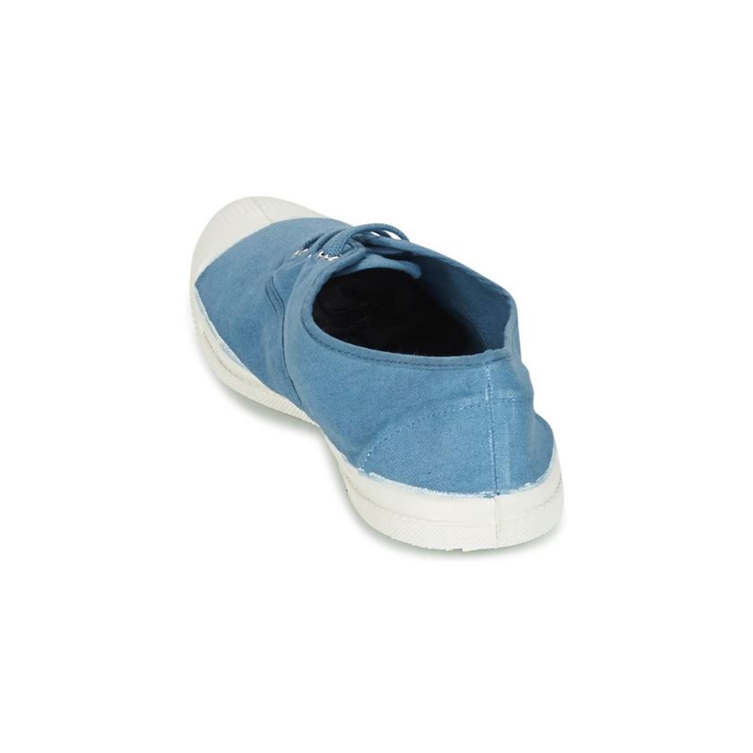 Bensimon homme tennis lacet bleu1425701_5 sur voshoes.com