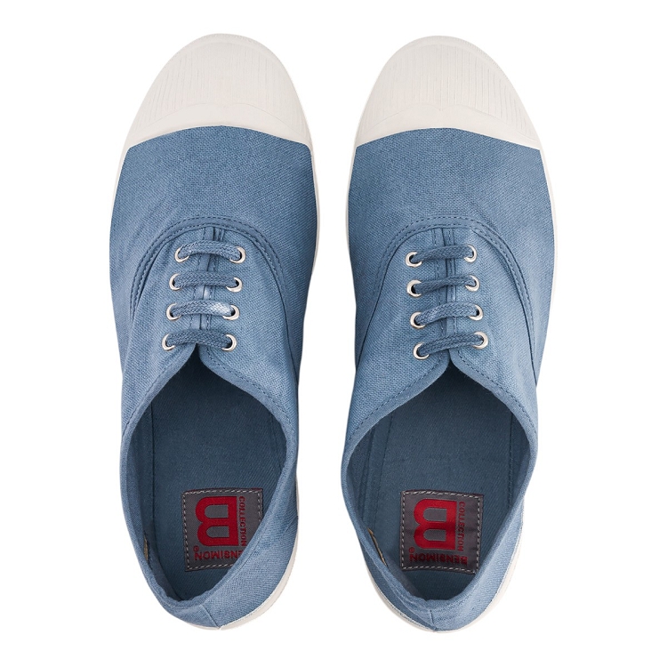 Bensimon femme tennis bleu1425811_3 sur voshoes.com