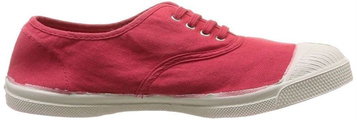 Bensimon femme tennis rouge1425813_3 sur voshoes.com