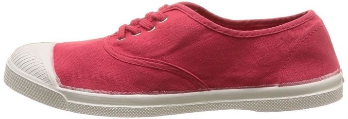 Bensimon femme tennis rouge1425813_4 sur voshoes.com