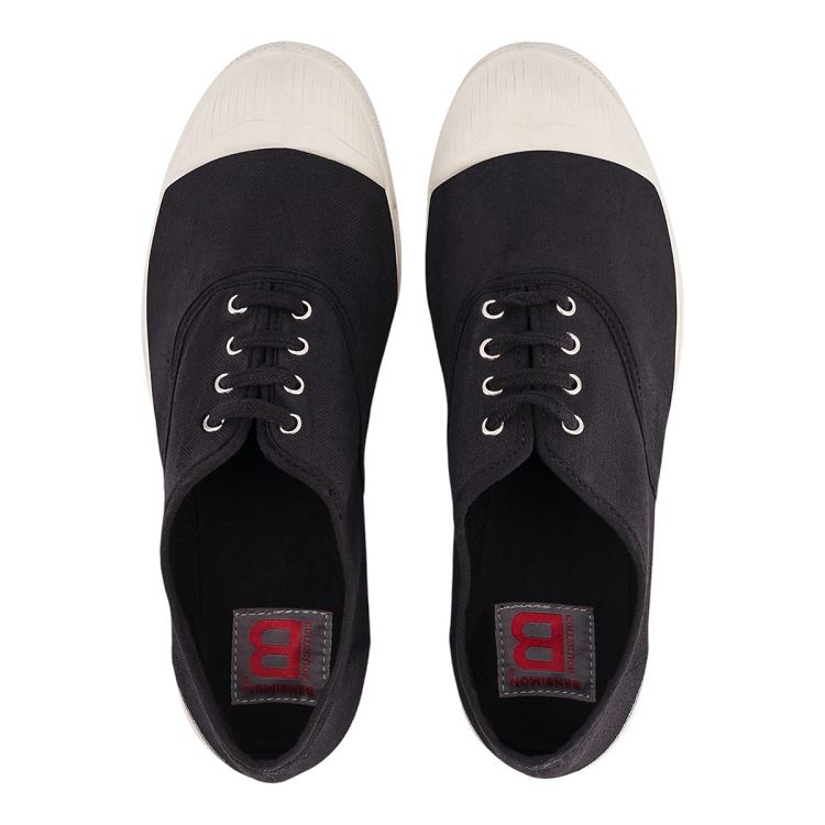 Bensimon femme tennis noir1425814_3 sur voshoes.com