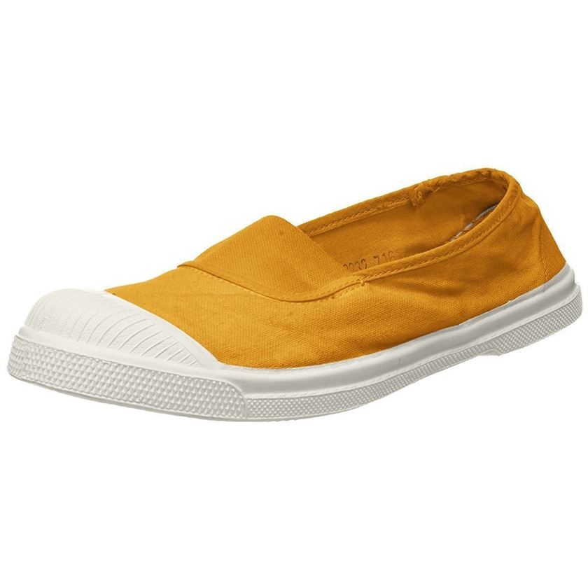 Bensimon femme tennis jaune1425908_2 sur voshoes.com