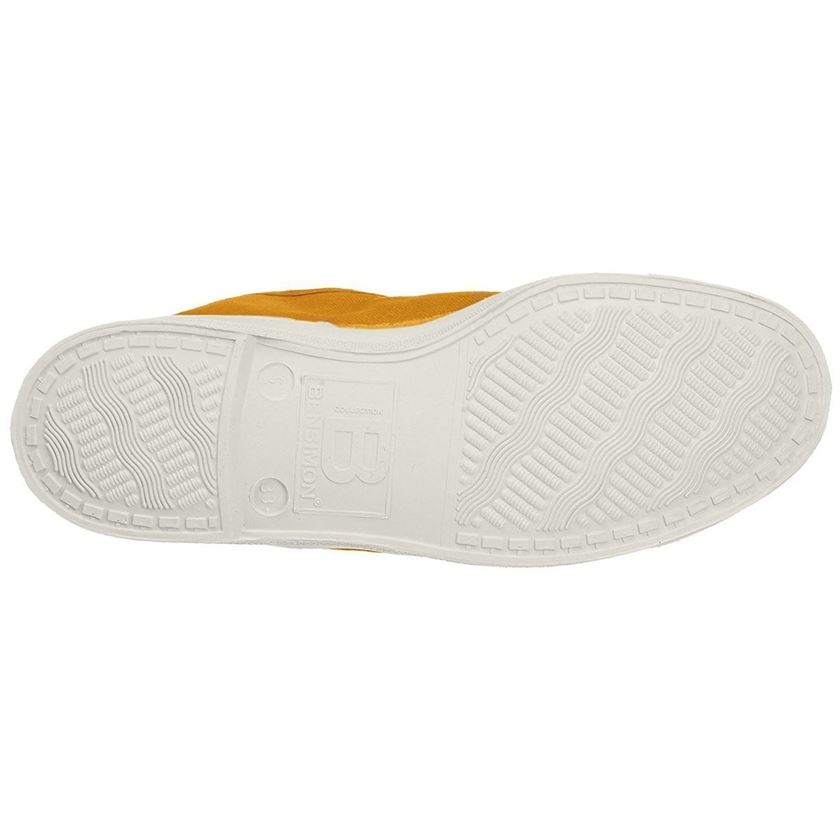 Bensimon femme tennis jaune1425908_3 sur voshoes.com