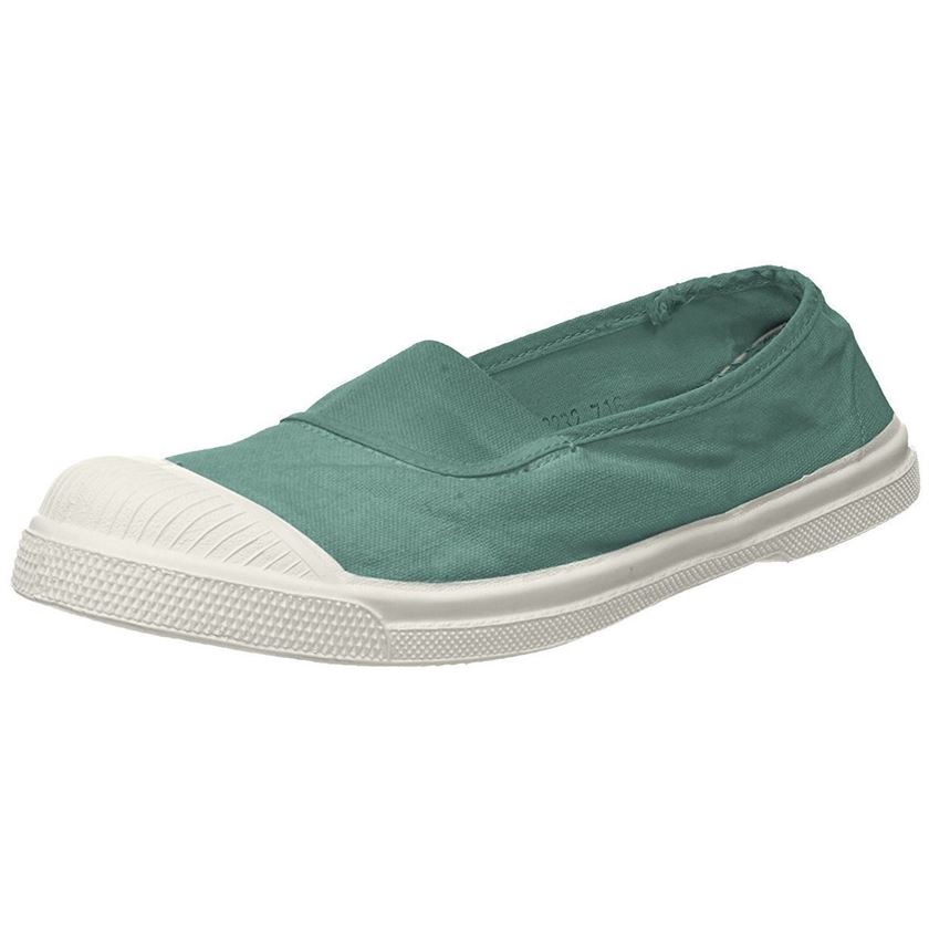 Bensimon femme tennis vert1425908_2 sur voshoes.com