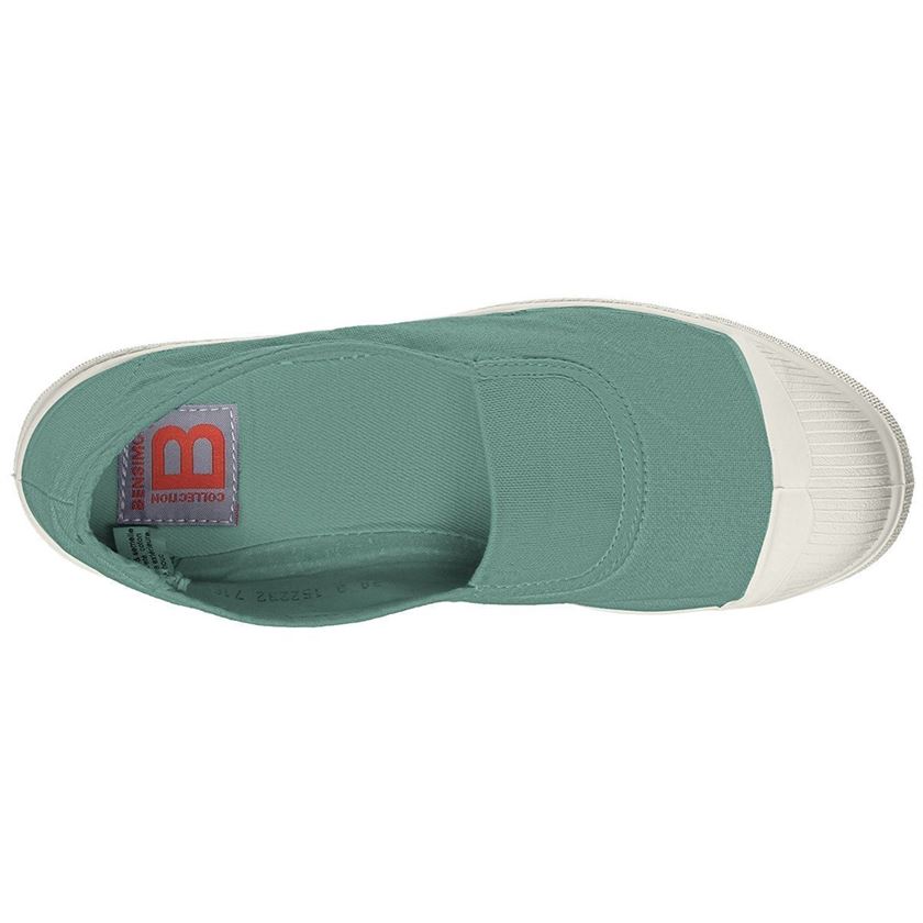 Bensimon femme tennis vert1425908_6 sur voshoes.com