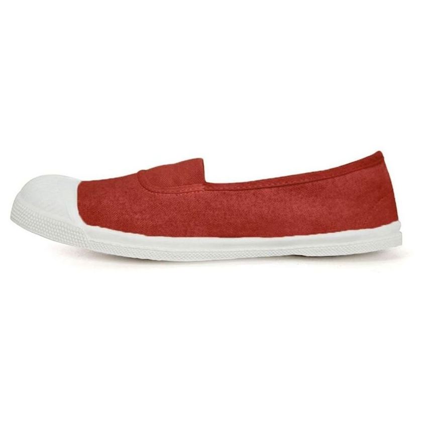 Bensimon femme tennis rouge1425908_2 sur voshoes.com