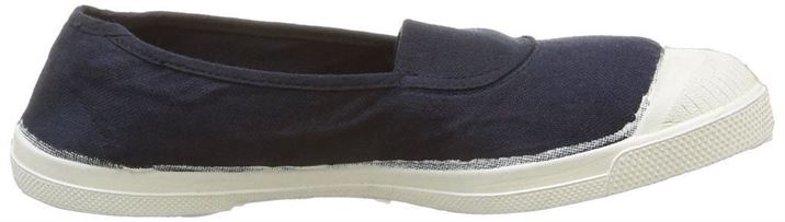 femme Bensimon femme tennis elastique bleu