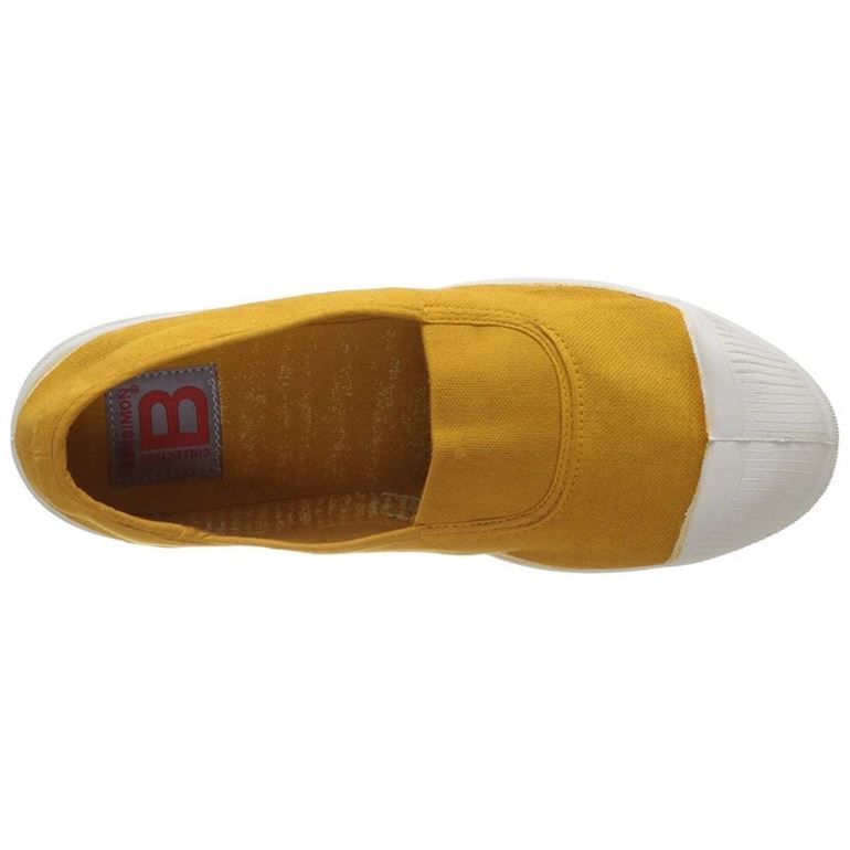 Bensimon femme tennis jaune1425914_3 sur voshoes.com