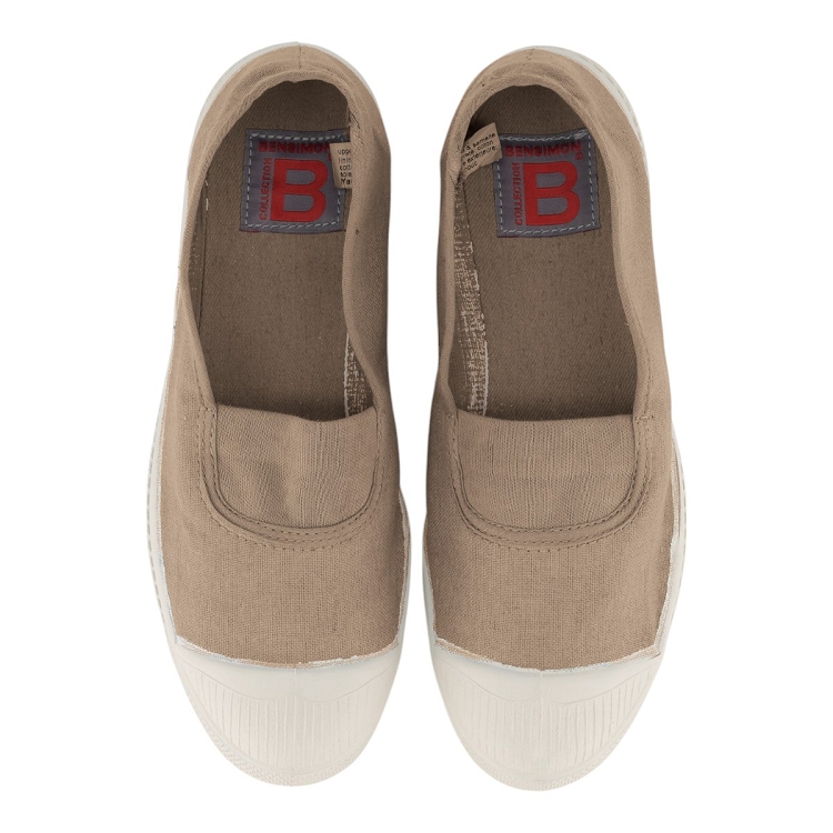 Bensimon femme tennis beige1425915_3 sur voshoes.com