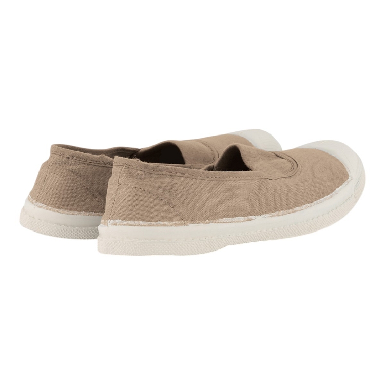 Bensimon femme tennis elastique beige1425915_4 sur voshoes.com