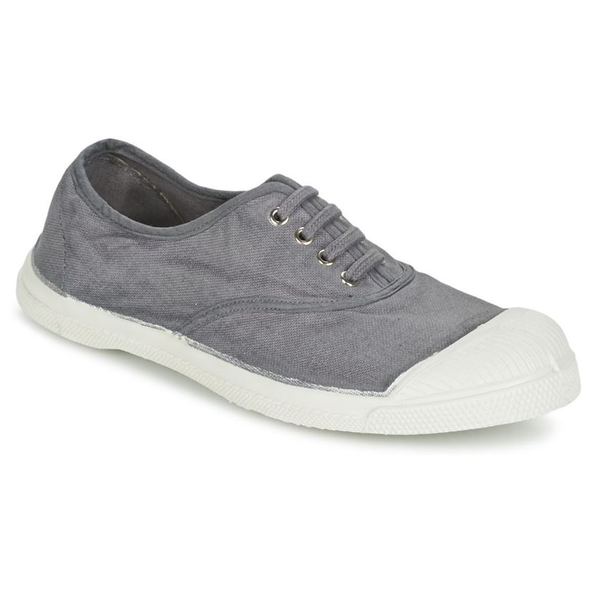Bensimon femme tennis elastique gris1425918_4 sur voshoes.com