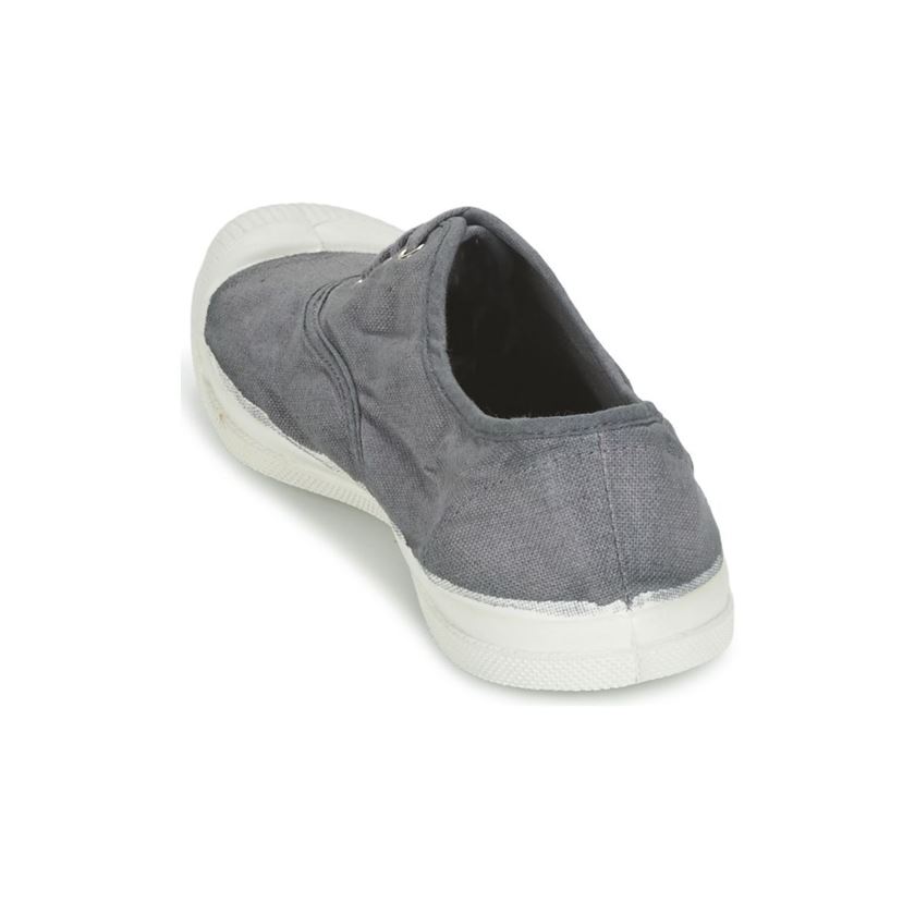 Bensimon femme tennis elastique gris1425918_6 sur voshoes.com