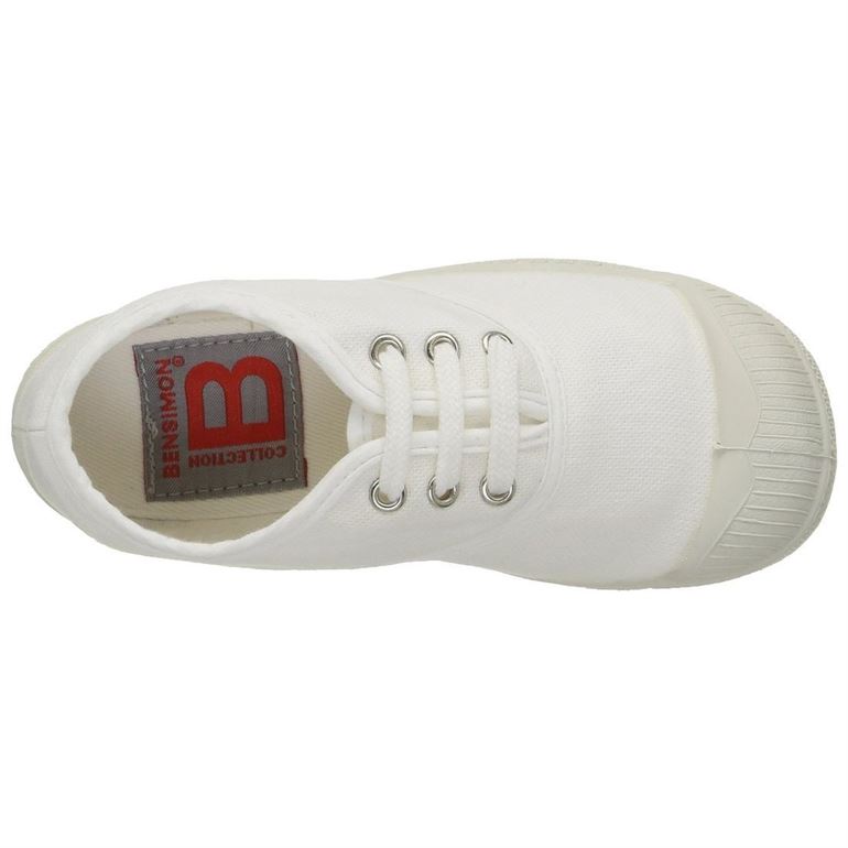 Bensimon fille tennis e15004c157 blanc1426401_6 sur voshoes.com