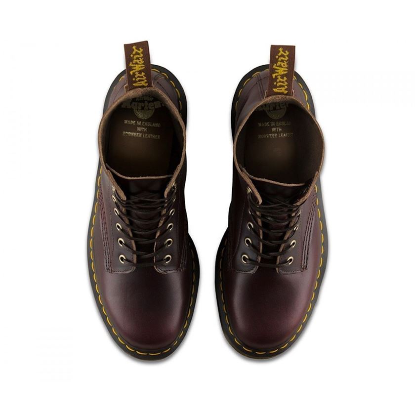 Dr martens femme pascal burgundy1432811_4 sur voshoes.com