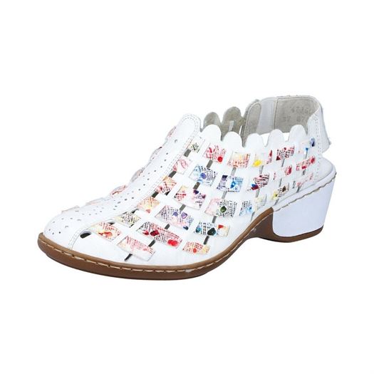 Rieker femme ravenna blanc1434405_2 sur voshoes.com