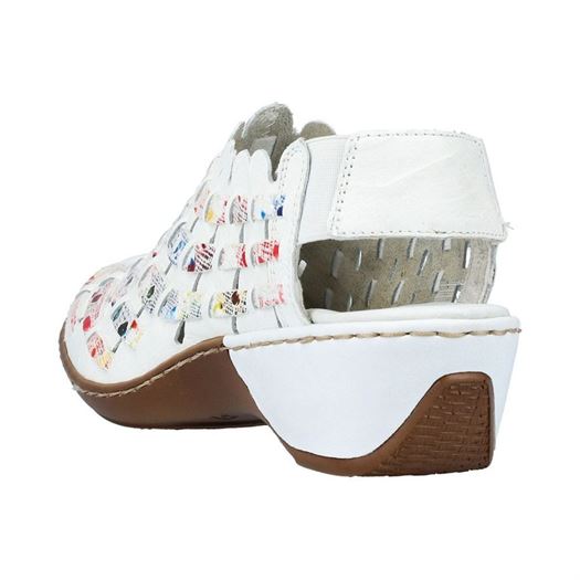 Rieker femme ravenna blanc1434405_3 sur voshoes.com