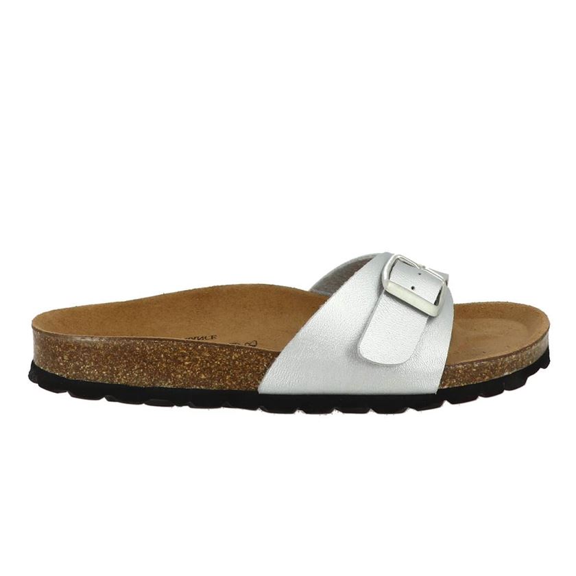 femme Maison de l espadrille femme madrid argent