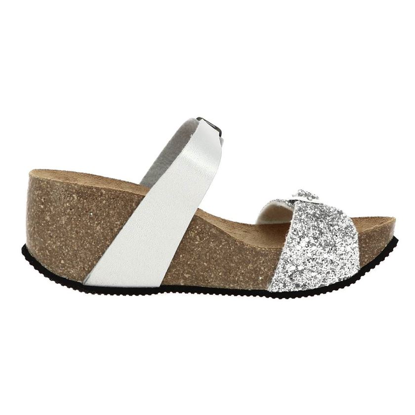 Maison de l espadrille femme 3550 argent1439002_3 sur voshoes.com