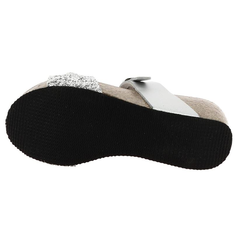 Maison de l espadrille femme 3550 argent1439002_5 sur voshoes.com