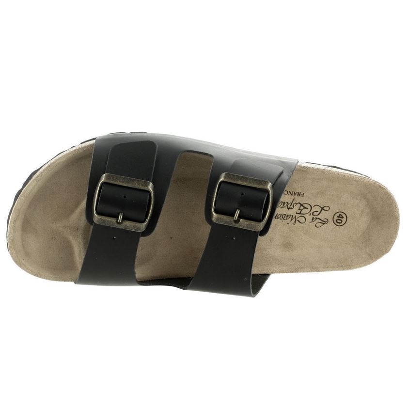 Maison de l espadrille homme arizona noir1439602_6 sur voshoes.com