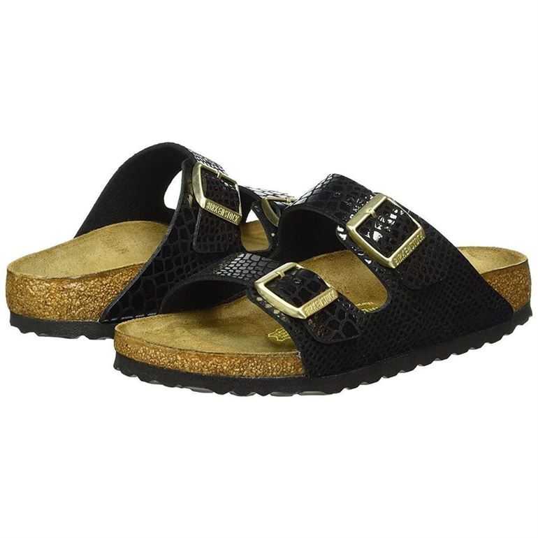 Birkenstock femme arizona f noir1445504_6 sur voshoes.com