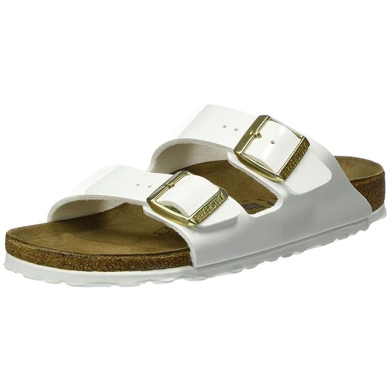 Birkenstock femme arizona f blanc1445506_2 sur voshoes.com