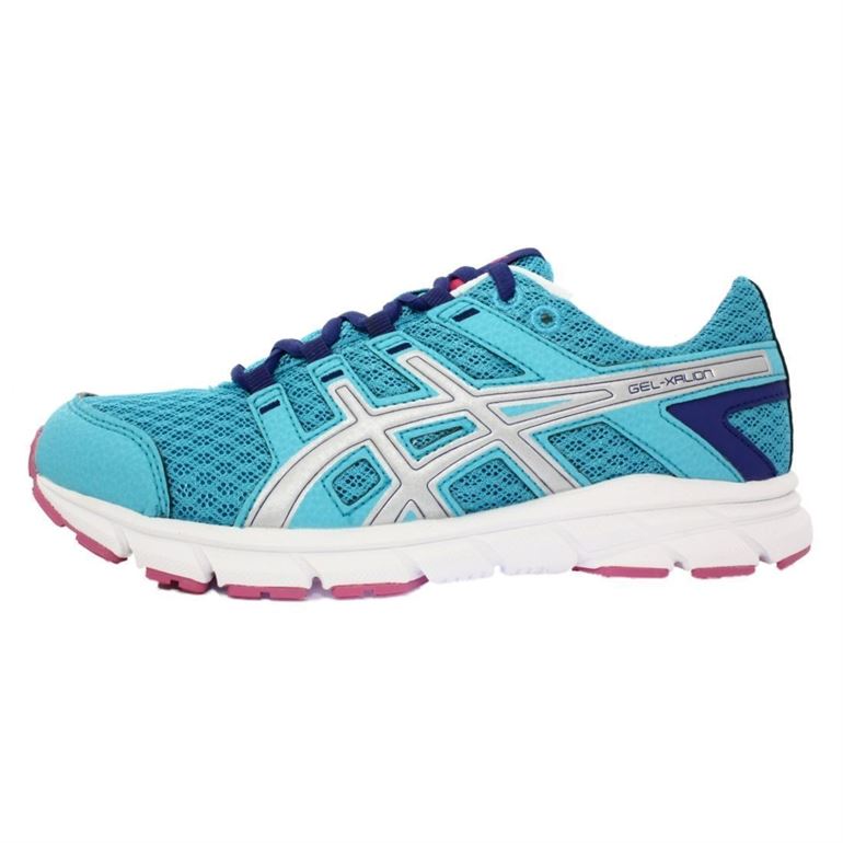 Asics femme gel xalion bleu1445601_4 sur voshoes.com