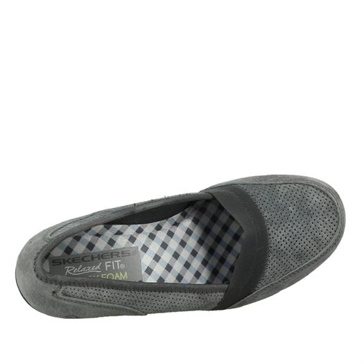 Skechers femme career executive gris1451901_5 sur voshoes.com