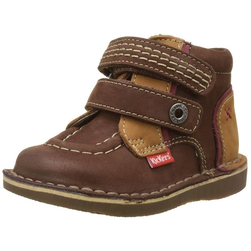 Kickers garcon wapa marron1460103_2 sur voshoes.com