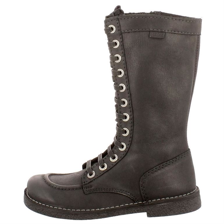 Kickers femme meetkiknew cuir vettore noir1461302_3 sur voshoes.com