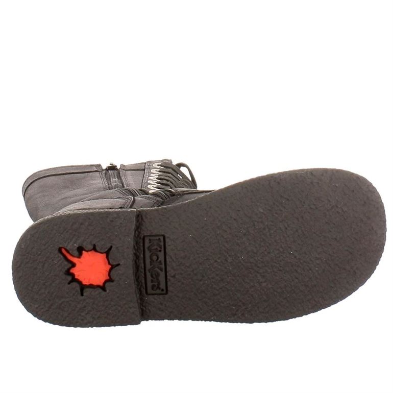 Kickers femme meetkiknew cuir vettore noir1461302_6 sur voshoes.com